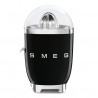 Ηλεκτρική αποχυμωτική μηχανή Smeg CJF11BLEU, 70 W, Σύστημα αποφυγής στάγδην, Αντιολισθητική βάση, Μαύρο
