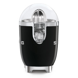 Ηλεκτρική αποχυμωτική μηχανή Smeg CJF11BLEU, 70 W, Σύστημα αποφυγής στάγδην, Αντιολισθητική βάση, Μαύρο