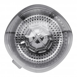 Ηλεκτρική αποχυμωτής εσπεριδοειδών Smeg CJF11WHMEU, 70 W, Σύστημα αποφυγής στάγδην, Αντιολισθητική βάση, Λευκό ματ