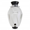 Μύλος τροφικών απορριμμάτων/Pig Smeg KITFD050, 375 W, 0,75 HP, Για νεροχύτες με σιφόνι 9 εκ., Αντιδιαβρωτική προστασία, Μαύρο/Ανοξείδωτο