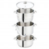 Αποχυμωτής Klausberg KB 9032, 28 εκ., 8 λίτρα, 4 μέρη, επαγωγή, ανοξείδωτο