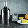 Δοχείο ψύξης κρασιού Kinghoff KH 1504, 18×12 εκ., Διπλή μόνωση, Ανοξείδωτο ατσάλι, Ασημί