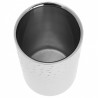 Δοχείο ψύξης κρασιού Kinghoff KH 1504, 18×12 εκ., Διπλή μόνωση, Ανοξείδωτο ατσάλι, Ασημί