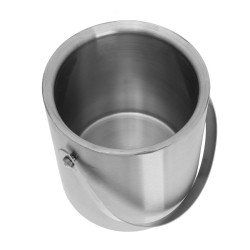 Παγοθραύστης Kinghoff KH 1243, 1,5 λίτρα, Ø15 εκ., Διπλό τοίχωμα, Λαβή για εύκολη μεταφορά, Ανοξείδωτο
