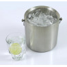 Παγοθραύστης Kinghoff KH 1243, 1,5 λίτρα, Ø15 εκ., Διπλό τοίχωμα, Λαβή για εύκολη μεταφορά, Ανοξείδωτο