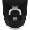 Καφετιέρα Smeg CGF03BLEU, 150 W, 240 γρ., Σύστημα περιστροφής και ασφάλισης, Λειτουργία χειροκίνητης εκκένωσης, Μαύρο