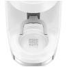 Καφετιέρα Smeg CGF03WHEU, 150 W, 240 γρ., Σύστημα περιστροφής και ασφάλισης, Λειτουργία χειροκίνητης χρήσης, Λευκό