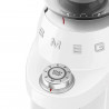 Καφετιέρα Smeg CGF03WHEU, 150 W, 240 γρ., Σύστημα περιστροφής και ασφάλισης, Λειτουργία χειροκίνητης χρήσης, Λευκό