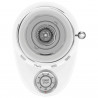 Καφετιέρα Smeg CGF03WHEU, 150 W, 240 γρ., Σύστημα περιστροφής και ασφάλισης, Λειτουργία χειροκίνητης χρήσης, Λευκό