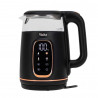 Ηλεκτρική κατσαρόλα Oliver Voltz OV51230AF, 2200 W, 1,7 λίτρα, 4 λειτουργίες, 13 ρυθμίσεις θερμοκρασίας, οθόνη LCD, χειριστήρια αφής, Μαύρο/Ροζ χρυσό