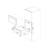 Συρτάρι με αξεσουάρ για κρασί Smeg Linea CPS115B3, 13 τεμ., 59,7x1,35 εκ., Σύστημα ανοίγματος Push, Μαύρο