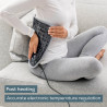 Ηλεκτρικό μαξιλάρι Beurer HK SE, 100 W, 44 × 33 εκ., 3 επίπεδα θερμότητας, αυτόματη απενεργοποίηση, γκρι