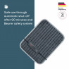 Ηλεκτρικό μαξιλάρι Beurer HK SE, 100 W, 44 × 33 εκ., 3 επίπεδα θερμότητας, αυτόματη απενεργοποίηση, γκρι