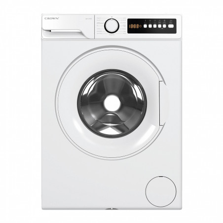Πλυντήριο Crown LW 1270T, Κατηγορία D, 15 προγράμματα, 7 κιλά, 1200 στροφές/λεπτό, Καθυστερημένη εκκίνηση, Λειτουργία παύσης, Λευκό