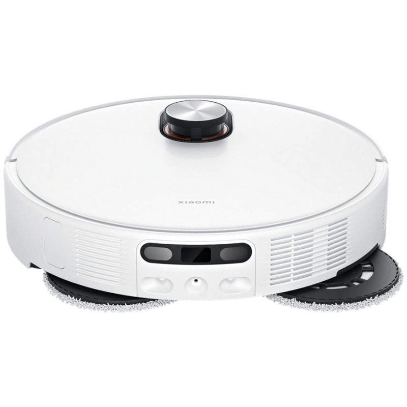Ρομποτική σκούπα Xiaomi Robot Vacuum 5 EU OV31GL, 55 W, 20000 Pa, 140 λεπτά, αναγνώριση AI, αυτόματη βάση πλύσης και στεγνώματος, πλοήγηση με λέιζερ dToF, ζεστό νερό 80°C, λευκό