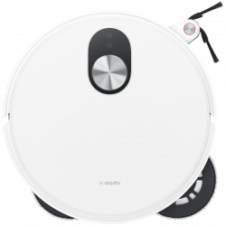 Ρομποτική σκούπα Xiaomi Robot Vacuum 5 Pro EU OV21GL, 55 W, 20000 Pa, 140 λεπτά, τριπλή κάμερα 5 MP με τεχνητή νοημοσύνη και αναγνώριση, αυτόματη βάση πλύσης και στεγνώματος, πλοήγηση dToF με δυνατότητα απόκρυψης, νερό 80°C, λευκό