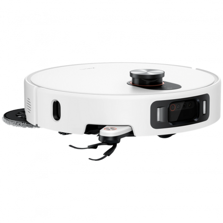 Ρομποτική σκούπα Xiaomi Robot Vacuum 5 Pro EU OV21GL, 55 W, 20000 Pa, 140 λεπτά, τριπλή κάμερα 5 MP με τεχνητή νοημοσύνη και αναγνώριση, αυτόματη βάση πλύσης και στεγνώματος, πλοήγηση dToF με δυνατότητα απόκρυψης, νερό 80°C, λευκό