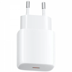 Φορτιστής Xiaomi Fast Charging (Type-C) EU MDY-20-EG, 20W, PD, QC, Πολλαπλές προστασίες, Πυρίμαχο περίβλημα, Λευκό