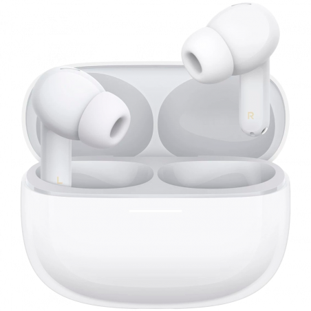 Ακουστικά Xiaomi Redmi Buds 8 Pro M2535E1 Cloud White, 8 ώρες, Bluetooth 5.4, IP54, ANC έως 55 dB, καταστολή θορύβου με AI, Hi-Res Audio/LDAC, Dolby Audio, Λευκό