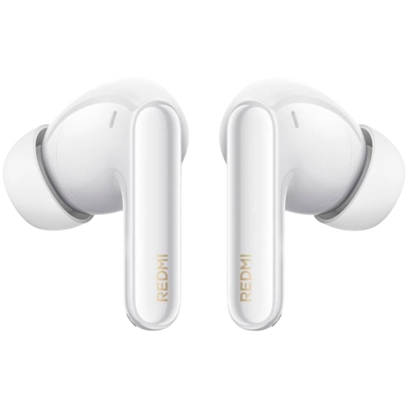Ακουστικά Xiaomi Redmi Buds 8 Pro M2535E1 Cloud White, 8 ώρες, Bluetooth 5.4, IP54, ANC έως 55 dB, καταστολή θορύβου με AI, Hi-Res Audio/LDAC, Dolby Audio, Λευκό
