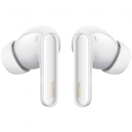 Ακουστικά Xiaomi Redmi Buds 8 Pro M2535E1 Cloud White, 8 ώρες, Bluetooth 5.4, IP54, ANC έως 55 dB, καταστολή θορύβου με AI, Hi-Res Audio/LDAC, Dolby Audio, Λευκό