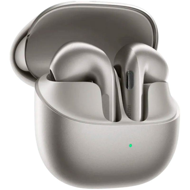 Ακουστικά Xiaomi Buds 6 M2540E1, 6 ώρες, Bluetooth 5.4, Hi-Res, aptX Lossless, εξουδετέρωση θορύβου με τεχνητή νοημοσύνη (AI), ANC, ήχος 360°, IP54, τιτανίου-γκρι
