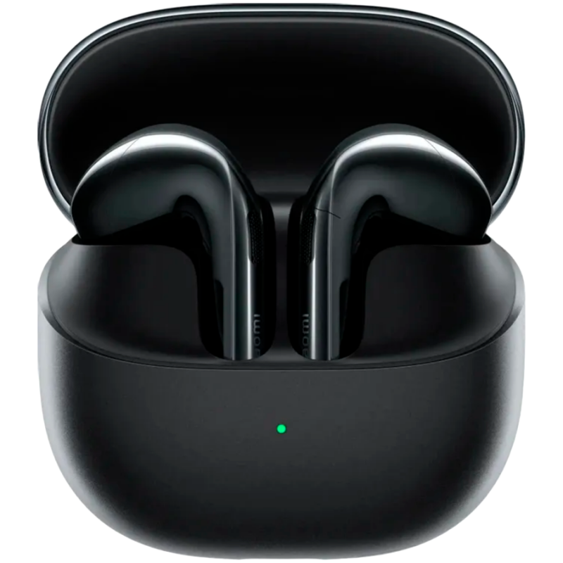 Ακουστικά Xiaomi Buds 6 M2540E1, 6 ώρες, Bluetooth 5.4, Hi-Res, aptX Lossless, εξουδετέρωση θορύβου με τεχνητή νοημοσύνη (AI), ANC, ήχος 360°, IP54, Μαύρο γραφίτη