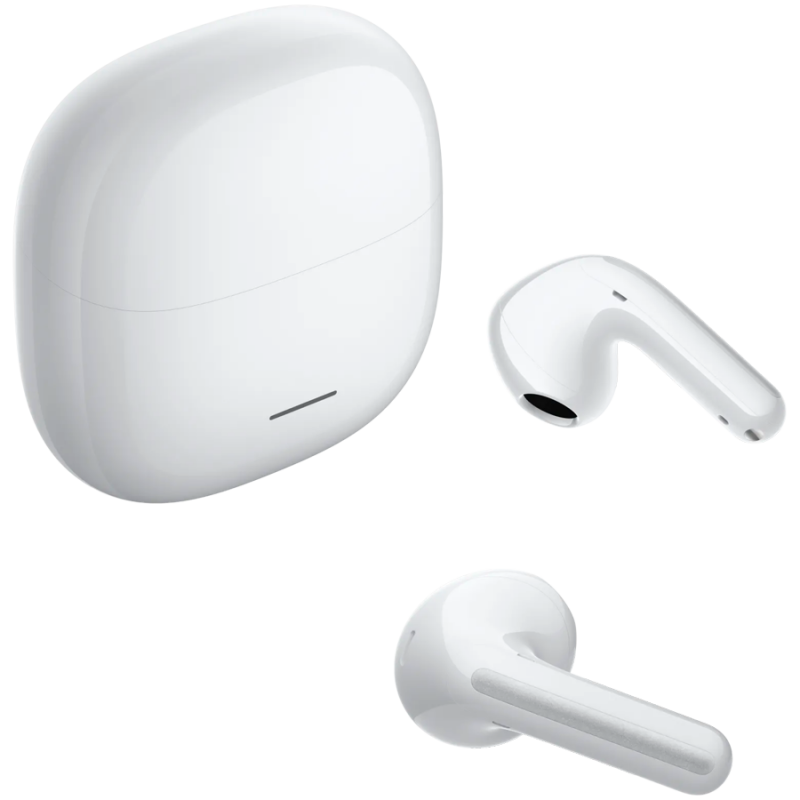 Ακουστικά Xiaomi Redmi Buds 8 Active M2537E1, 7 ώρες, Bluetooth 5.4, IP54, Ηχείο με μεμβράνη από τιτάνιο, Ενεργοποιημένη καταστολή θορύβου με AI, Γρήγορη φόρτιση, Λευκό