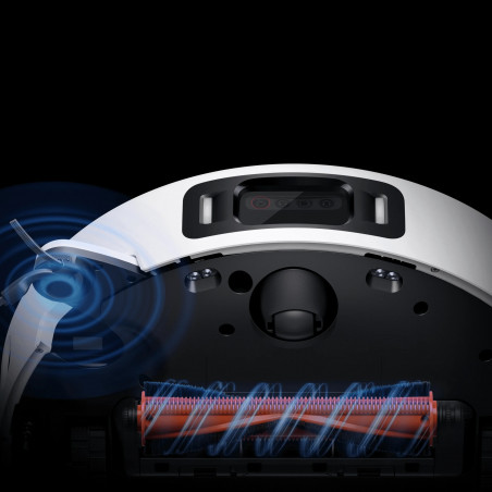Ρομποτική σκούπα Xiaomi Robot Vacuum 5 Pro EU OV21GL, 55 W, 20000 Pa, 140 λεπτά, τριπλή κάμερα 5 MP με τεχνητή νοημοσύνη και αναγνώριση, αυτόματη βάση πλύσης και στεγνώματος, πλοήγηση dToF με δυνατότητα απόκρυψης, νερό 80°C, λευκό