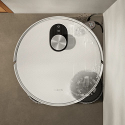 Ρομποτική σκούπα Xiaomi Robot Vacuum 5 Pro EU OV21GL, 55 W, 20000 Pa, 140 λεπτά, τριπλή κάμερα 5 MP με τεχνητή νοημοσύνη και αναγνώριση, αυτόματη βάση πλύσης και στεγνώματος, πλοήγηση dToF με δυνατότητα απόκρυψης, νερό 80°C, λευκό