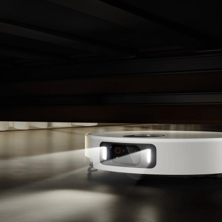 Ρομποτική σκούπα Xiaomi Robot Vacuum 5 Pro EU OV21GL, 55 W, 20000 Pa, 140 λεπτά, τριπλή κάμερα 5 MP με τεχνητή νοημοσύνη και αναγνώριση, αυτόματη βάση πλύσης και στεγνώματος, πλοήγηση dToF με δυνατότητα απόκρυψης, νερό 80°C, λευκό