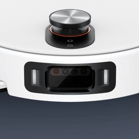 Ρομποτική σκούπα Xiaomi Robot Vacuum 5 Pro EU OV21GL, 55 W, 20000 Pa, 140 λεπτά, τριπλή κάμερα 5 MP με τεχνητή νοημοσύνη και αναγνώριση, αυτόματη βάση πλύσης και στεγνώματος, πλοήγηση dToF με δυνατότητα απόκρυψης, νερό 80°C, λευκό