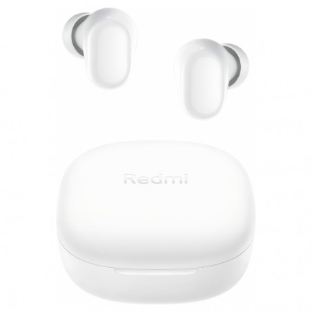 Ασύρματα ακουστικά Xiaomi Redmi Buds 6 Play BHR8773GL, 7,5 ώρες, Εμβέλεια 10 μ., Bluetooth 5.4, IPX4, Λευκό