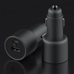 Φορτιστής αυτοκινήτου Xiaomi Mi BHR6814GL, 67W, 2 θύρες φόρτισης, ενδεικτική λυχνία LED, Μαύρο
