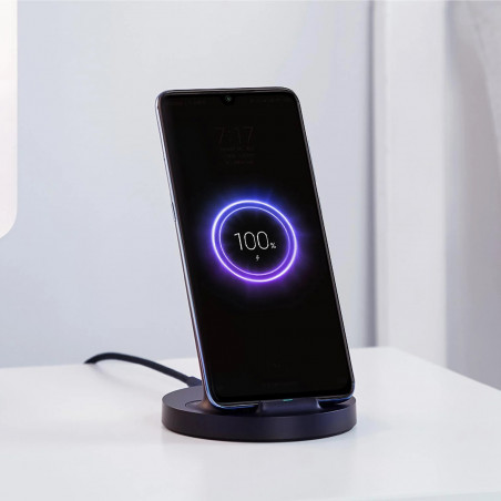 Ασύρματο φορτιστή Xiaomi Mi GDS4145GL, Qi 20W, USB-C, ανίχνευση FOD, ενδεικτική λυχνία, μαύρο