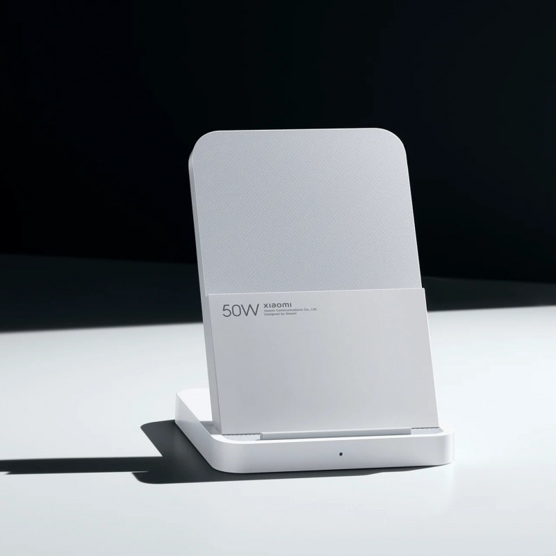Ασύρματο φορτιστή Xiaomi BHR7560GL, 50W HyperCharge, USB-C, Ασφαλής φόρτιση, Λευκо