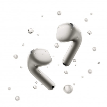 Ακουστικά Xiaomi Buds 6 M2540E1, 6 ώρες, Bluetooth 5.4, Hi-Res, aptX Lossless, εξουδετέρωση θορύβου με τεχνητή νοημοσύνη (AI), ANC, ήχος 360°, IP54, τιτανίου-γκρι