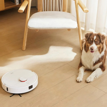 Ρομποτική σκούπα Xiaomi Robot Vacuum H50 EU, 55 W, 10.000 Pa, 120 λεπτά, 280 ml, Πλύσιμο σφουγγαριών, Πλοήγηση με λέιζερ LDS, Αυτόματη βάση φόρτισης, Λευκό
