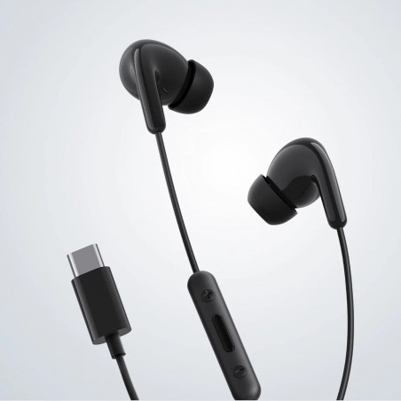 Ακουστικά Xiaomi BHR8930GL, 12,4 mm, με καλώδιο, 20 Hz–20 kHz, ενσωματωμένο μικρόφωνο, USB-C, IP54, μαύρα