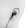 Ακουστικά Xiaomi BHR8930GL, 12,4 mm, με καλώδιο, 20 Hz–20 kHz, ενσωματωμένο μικρόφωνο, USB-C, IP54, μαύρα