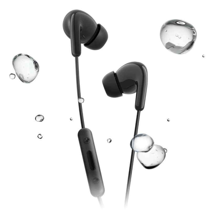 Ακουστικά Xiaomi BHR8930GL, 12,4 mm, με καλώδιο, 20 Hz–20 kHz, ενσωματωμένο μικρόφωνο, USB-C, IP54, μαύρα
