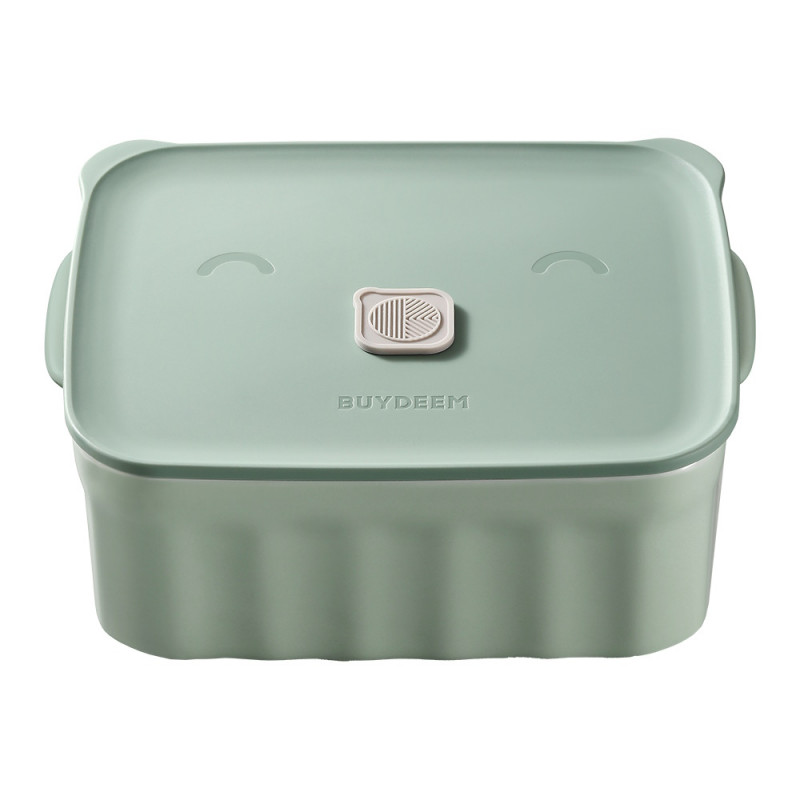 Buydeem CT1006-CG κεραμικό κουτί τροφίμων, 810 ml, 17x20,5 cm, Μέχρι 230°C, Συμβατό με φούρνο και φούρνο μικροκυμάτων, Πράσινο