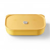 Κεραμικό δοχείο φαγητού Buydeem Bento CT3008-MY, 1 λίτρο, 230 °C, κατάλληλο για φούρνο και φούρνο μικροκυμάτων, Κίτρινο