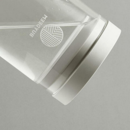 Γυάλινο δοχείο αποθήκευσης BUYDEEM CS1004, 600 ml, αεροστεγές κλείσιμο, -20 °C έως 300 °C, κατάλληλο για καταψύκτη, φούρνο μικροκυμάτων και φούρνο, λευκό