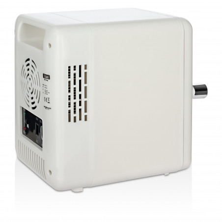 Φορητό μίνι ψυγείο Zilan ZLN1153, 36 W, 4 λίτρα, 6 κουτάκια, Ψύξη/θέρμανση, 10-75 °C, 240/12 V, Λευκό