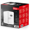 Φορητό μίνι ψυγείο Zilan ZLN1153, 36 W, 4 λίτρα, 6 κουτάκια, Ψύξη/θέρμανση, 10-75 °C, 240/12 V, Λευκό