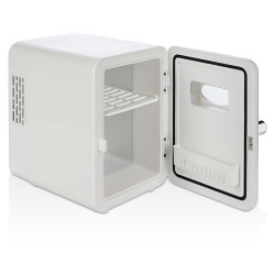 Φορητό μίνι ψυγείο Zilan ZLN1153, 36 W, 4 λίτρα, 6 κουτάκια, Ψύξη/θέρμανση, 10-75 °C, 240/12 V, Λευκό