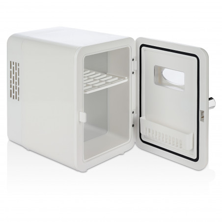 Φορητό μίνι ψυγείο Zilan ZLN1153, 36 W, 4 λίτρα, 6 κουτάκια, Ψύξη/θέρμανση, 10-75 °C, 240/12 V, Λευκό