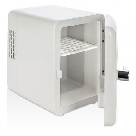 Φορητό μίνι ψυγείο Zilan ZLN1153, 36 W, 4 λίτρα, 6 κουτάκια, Ψύξη/θέρμανση, 10-75 °C, 240/12 V, Λευκό