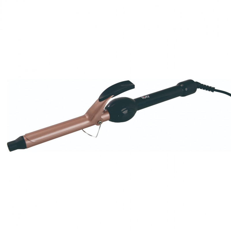 Σίδερο μαλλιών Oliver Voltz OV51102F19, 35 W, 19 mm, 120-200 °C, οθόνη LCD, αυτόματη απενεργοποίηση, μαύρο/χρυσό